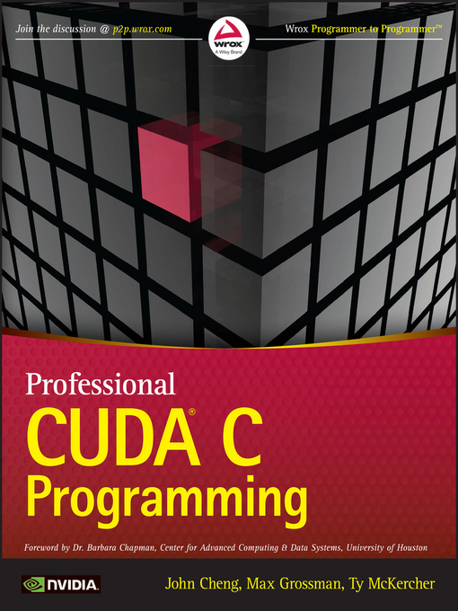 Title details for Professional CUDA C Programming by John Cheng - Wait list